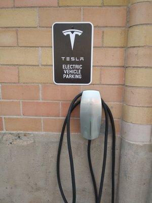 Electric vehicle at home charging stations.