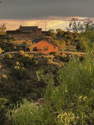 Fortress and Comanche cabins