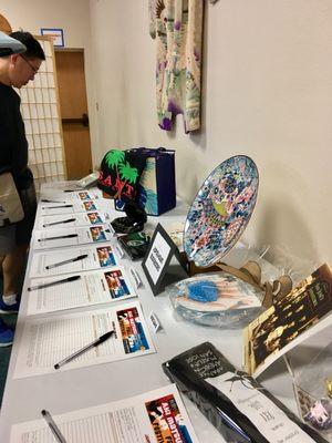 Silent Auction at Aki Matsuri Fall Festival