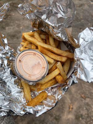 Old Bay Seasoned fries