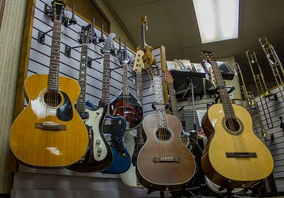 Used Stringed Instruments in stock.