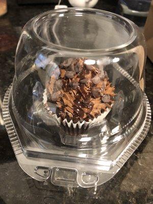 Chocolate overload cupcake