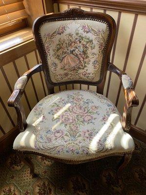 Antique Chair in room