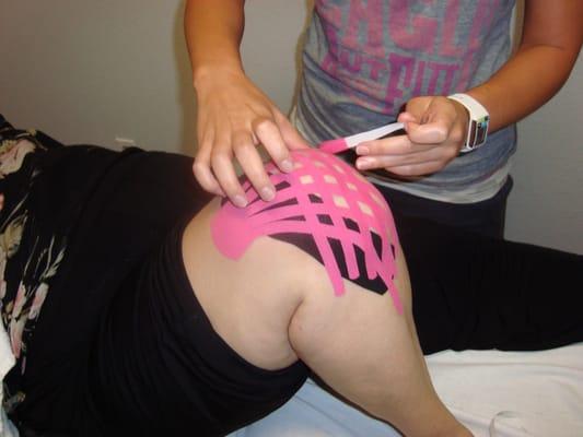 Certified in Kinesio Tape-CINDY is the best