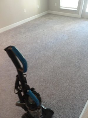 carpet vacuuming.