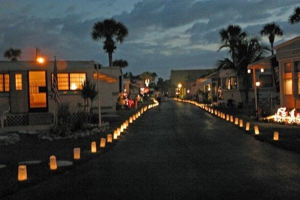 Christmas at Naples Campground