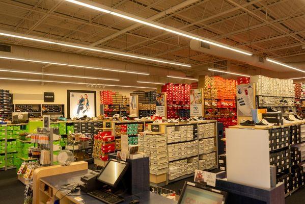 Wide Shot of Interior of Store