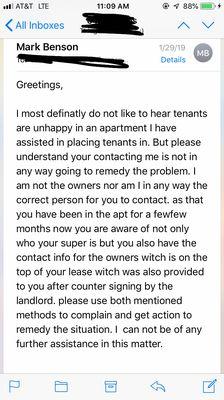 Rumor has it this messy prose is not, as as appearances would suggest, a Note to Self...but a professional email to clients of your company!