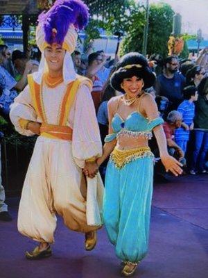 Aladdin and Jasmine costume