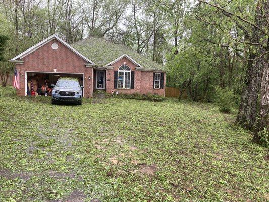 Tornado aftermath on 4/20/24.  I am lucky to be alive.