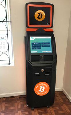 Bitcoin ATM in the store