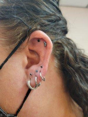 Stacked lobe.