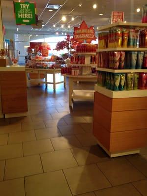 Inside the store @ Bath and Body Works - 10/9/15