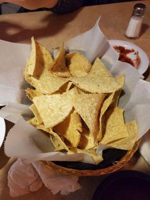 Amazing chips and salsa!