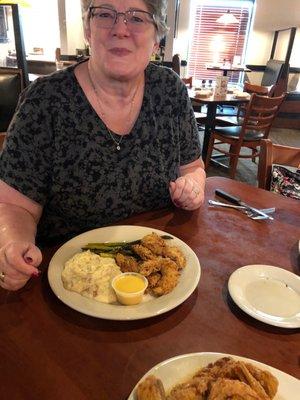 O'Charley's Famous Chicken Tenders Dinner