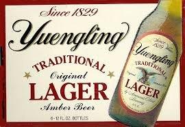 Now serving  Yuengling