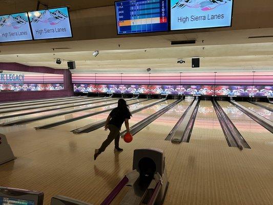 Bowling lane