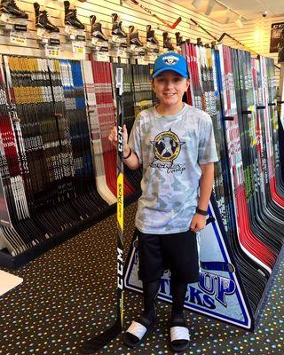 New sticks in our Ty.M.Up Hockey store!