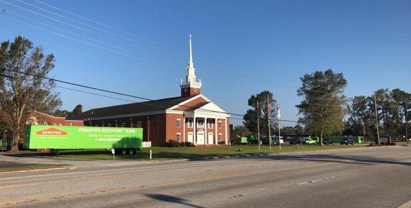 Helping make it "Like it never even happened" after Hurricane Florence.