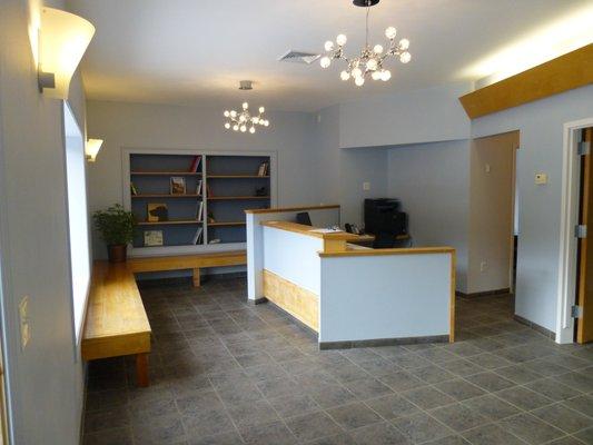 Reception area