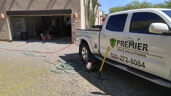 Premier Pest Solutions at work!