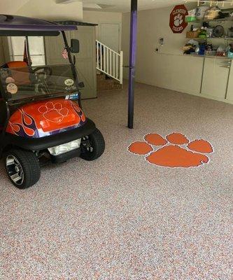 Garage floor coatings