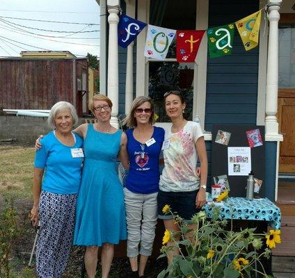 Friends of the Animal Shelter (FOTAS) joined us for our Grand Opening party. One of the kittens got adopted.