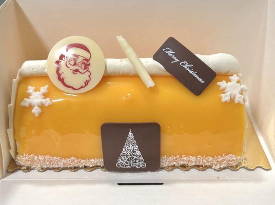 2023 buche de Noel special passion fruit and coconut