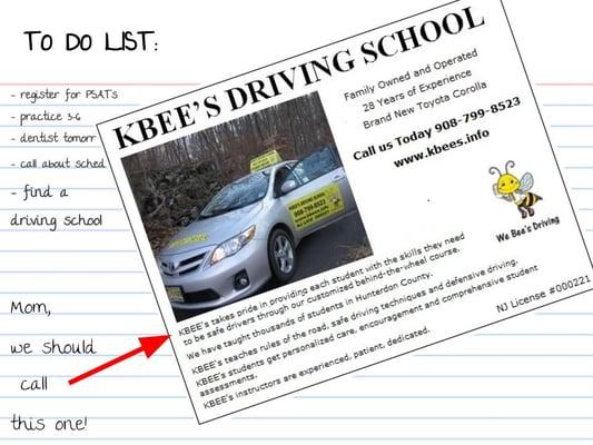 KBee's Driving School