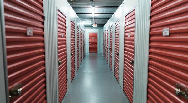 Climate controlled units guard against the humidity and the elements. Well-lit and labeled hallways for easy unit location.