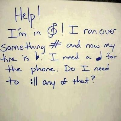 Write to us if you understand the message at www.facebook.com/pianostudiesla. Or call to schedule your first music lesson tod