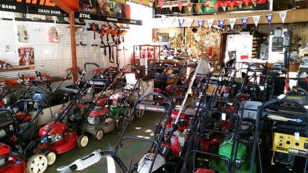 Lawnmowers galore