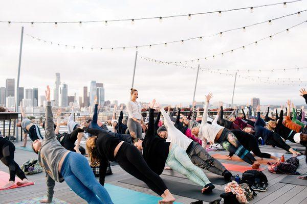 Yoga Event - Building 1 Rooftop