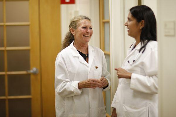 At Memorial Sloan Kettering, doctors, nurses, and other specialists work together on treatment teams that specialize in one type of cancer.