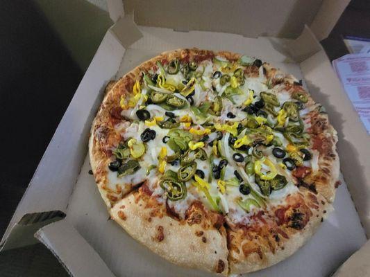 Veggie pizza