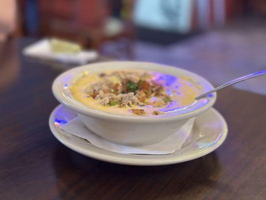 Seafood queso