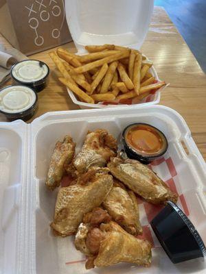 Wing Zone Hot Chicken and Wings