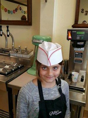 Birthday Party, Soda Jerk Helper for the day