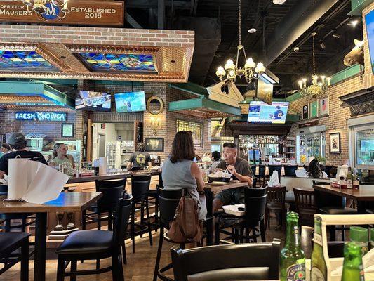 Inside bar & dining area