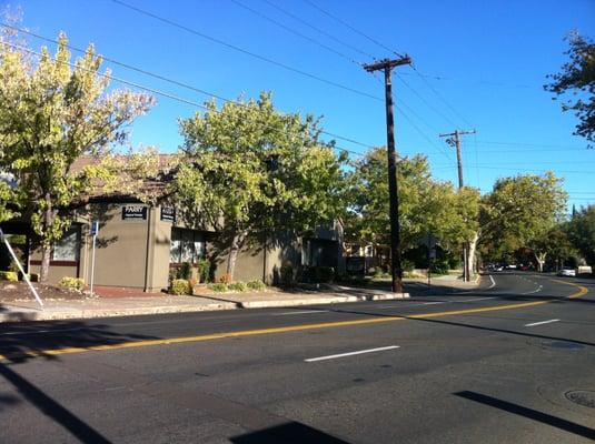 Street view on Folsom Blvd. (in East Sac). It was difficult to find @ first! CoffeeWorks and Sudz Yer Dudz are across the street