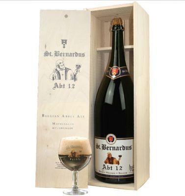 Bernardus Abt 12 is an award winning 6 liter (1.59 gallon)