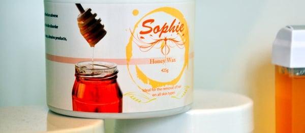 Our own in house made 100% natural honey wax.