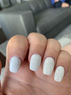 gel acrylic nails