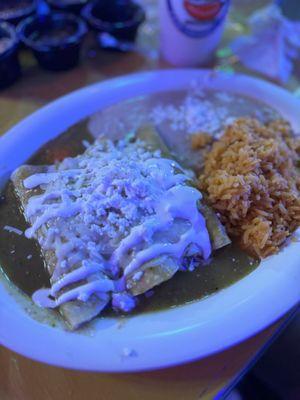 Enchilada verde