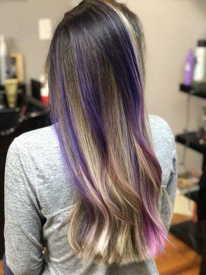 Bayalage with soft fashion color melt