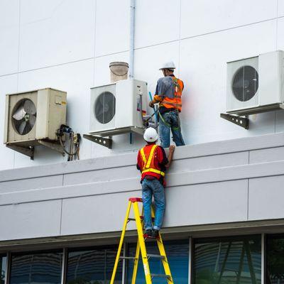 Air conditioning installation