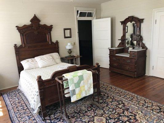 The main bedroom on the second floor.