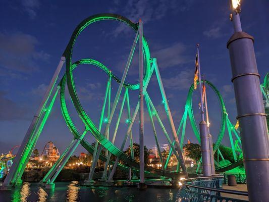 The Incredible Hulk Coaster