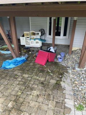 Item removal and yard cleanup