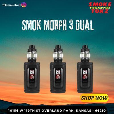 The SMOK MORPH 3 Dual is now available at @119smoketokz.